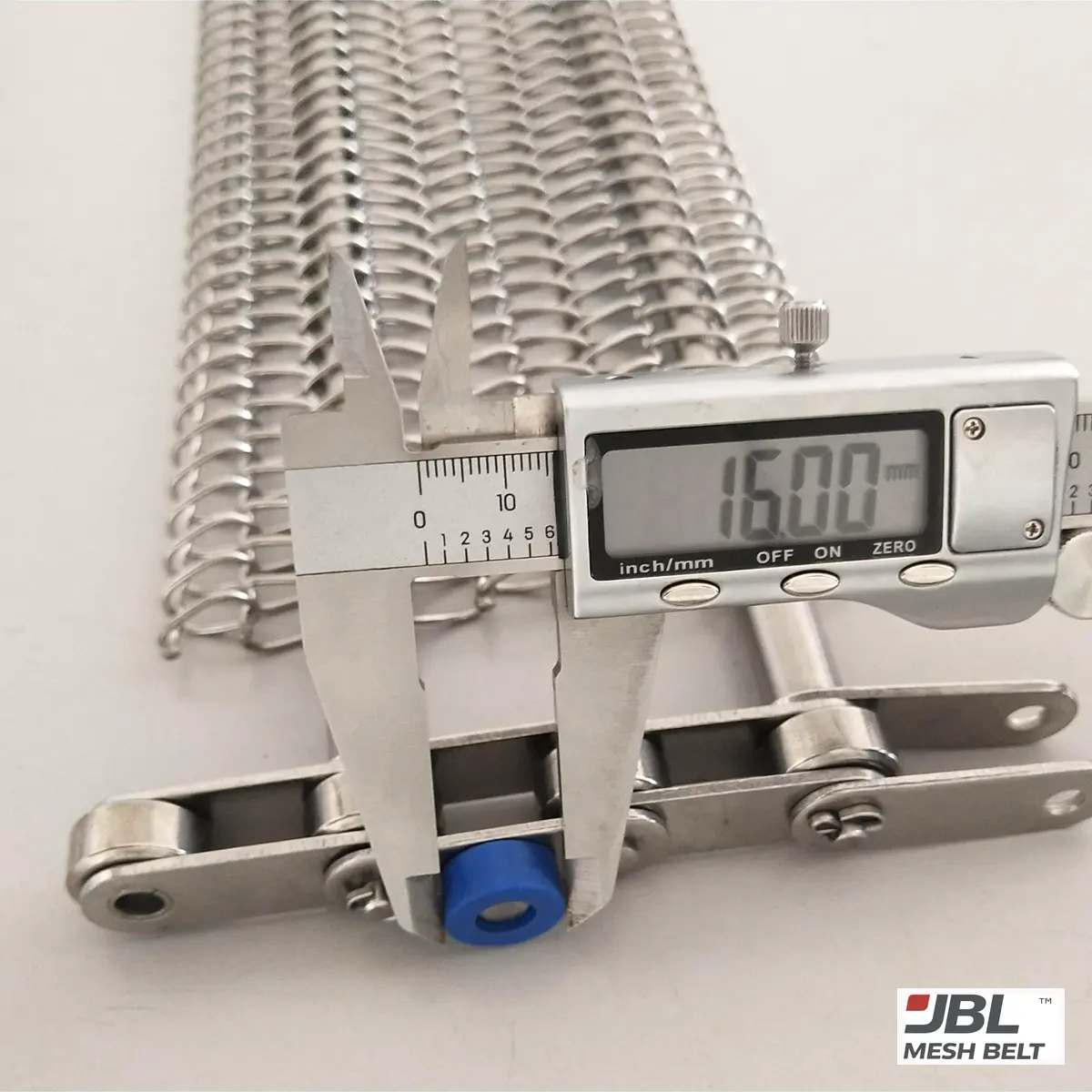 Guide roller on the sample: 16.00 mm