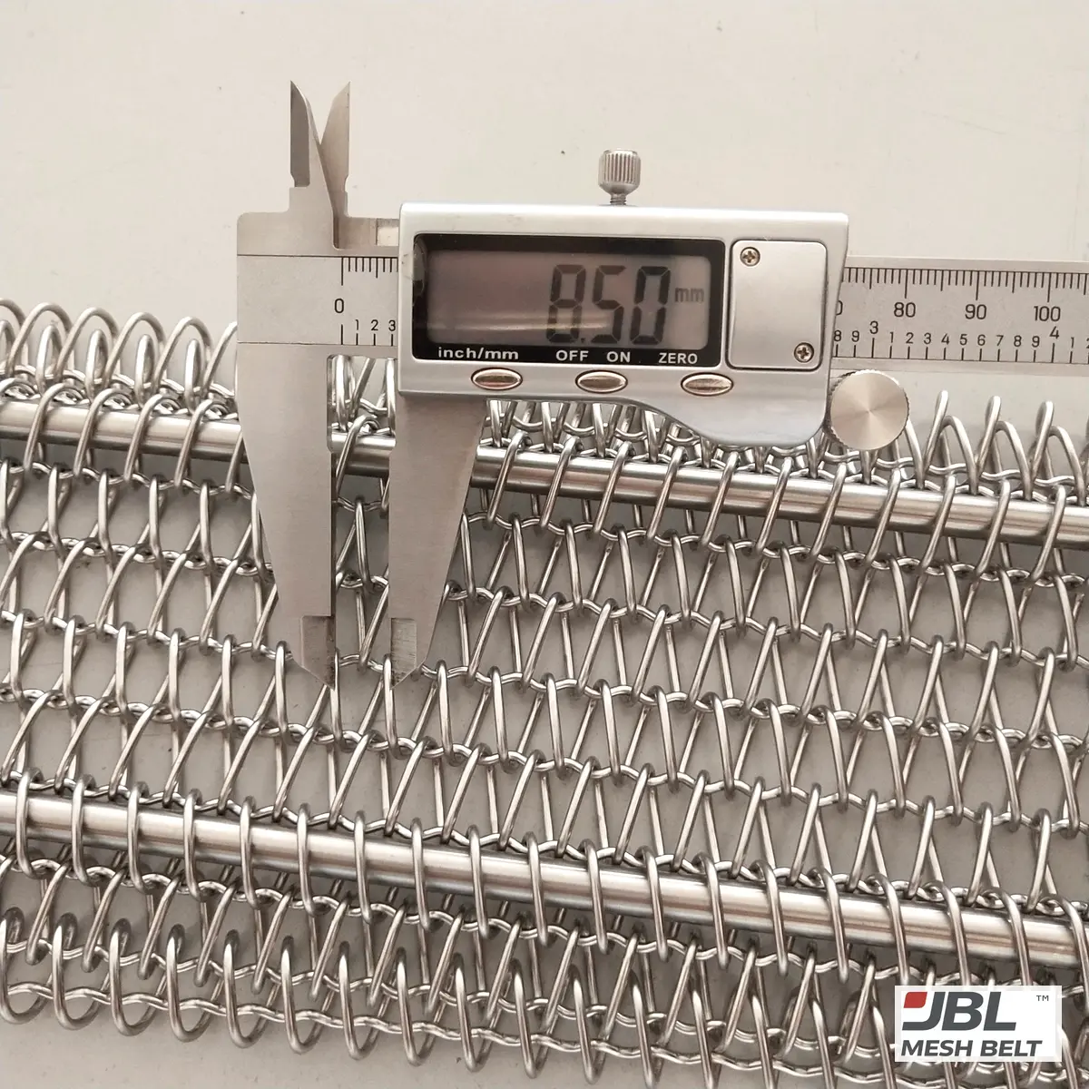 Mesh pitch on the sample: 8.50 mm