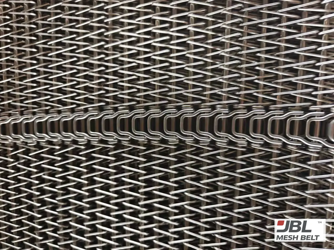 Mesh lying flat