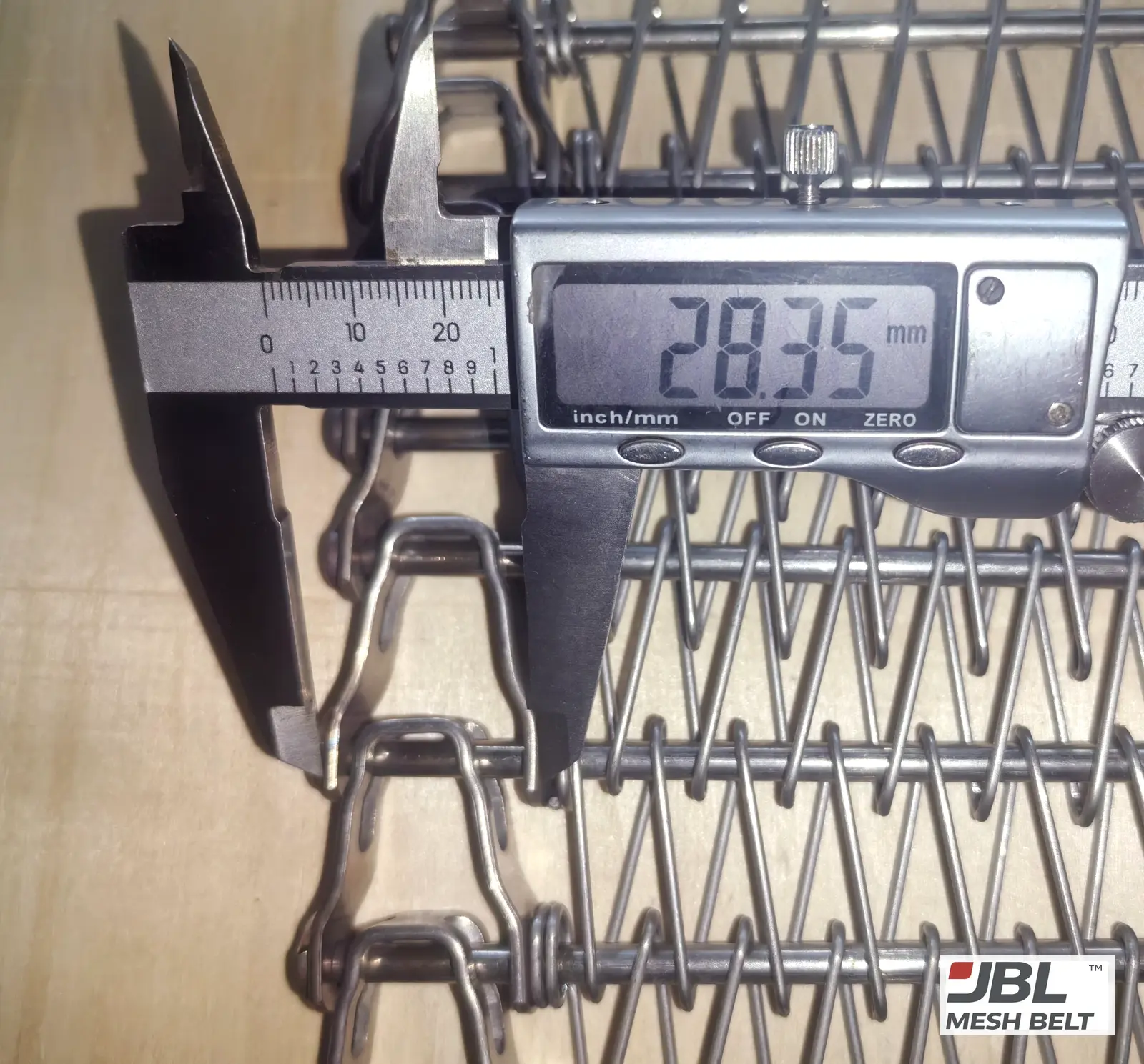 Link measured: 28.35 mm