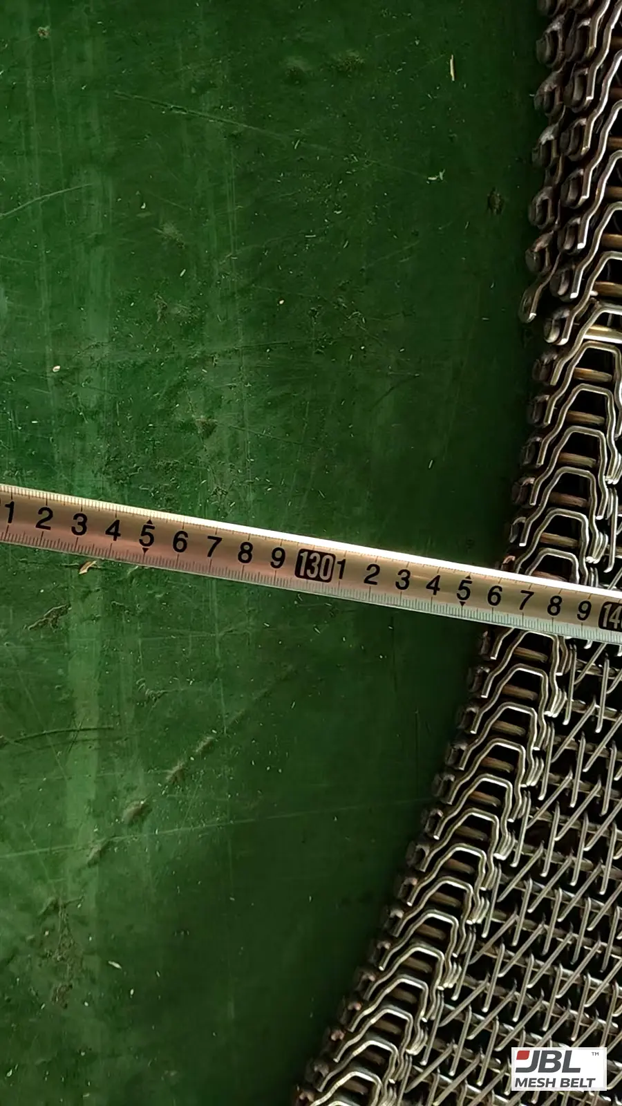 Inner edge on the turn, checked with a tape
