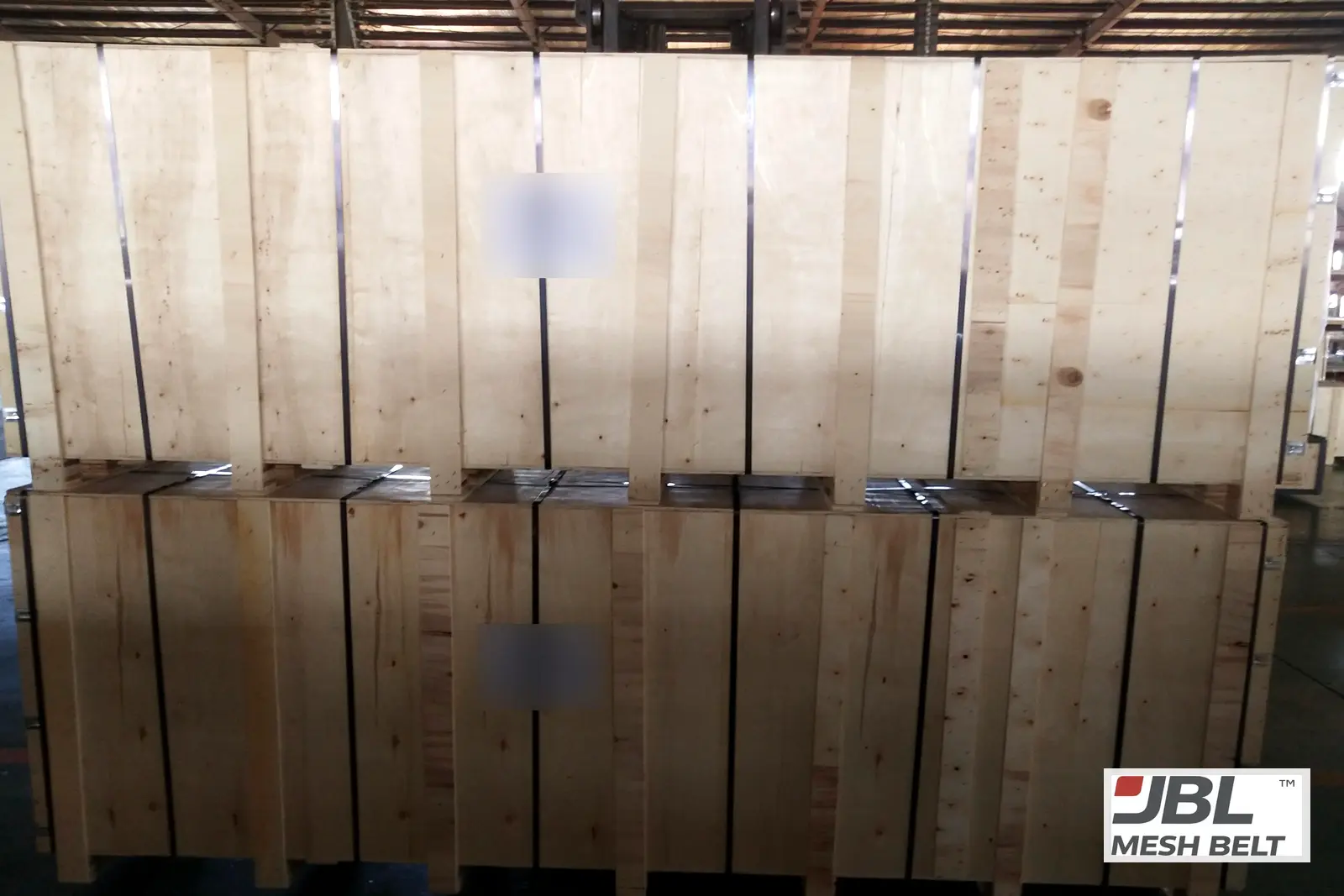 Crates ready to ship