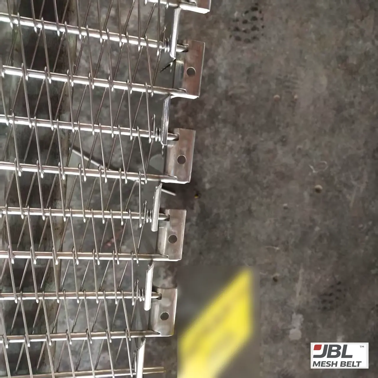 Customer's original belt, side plates