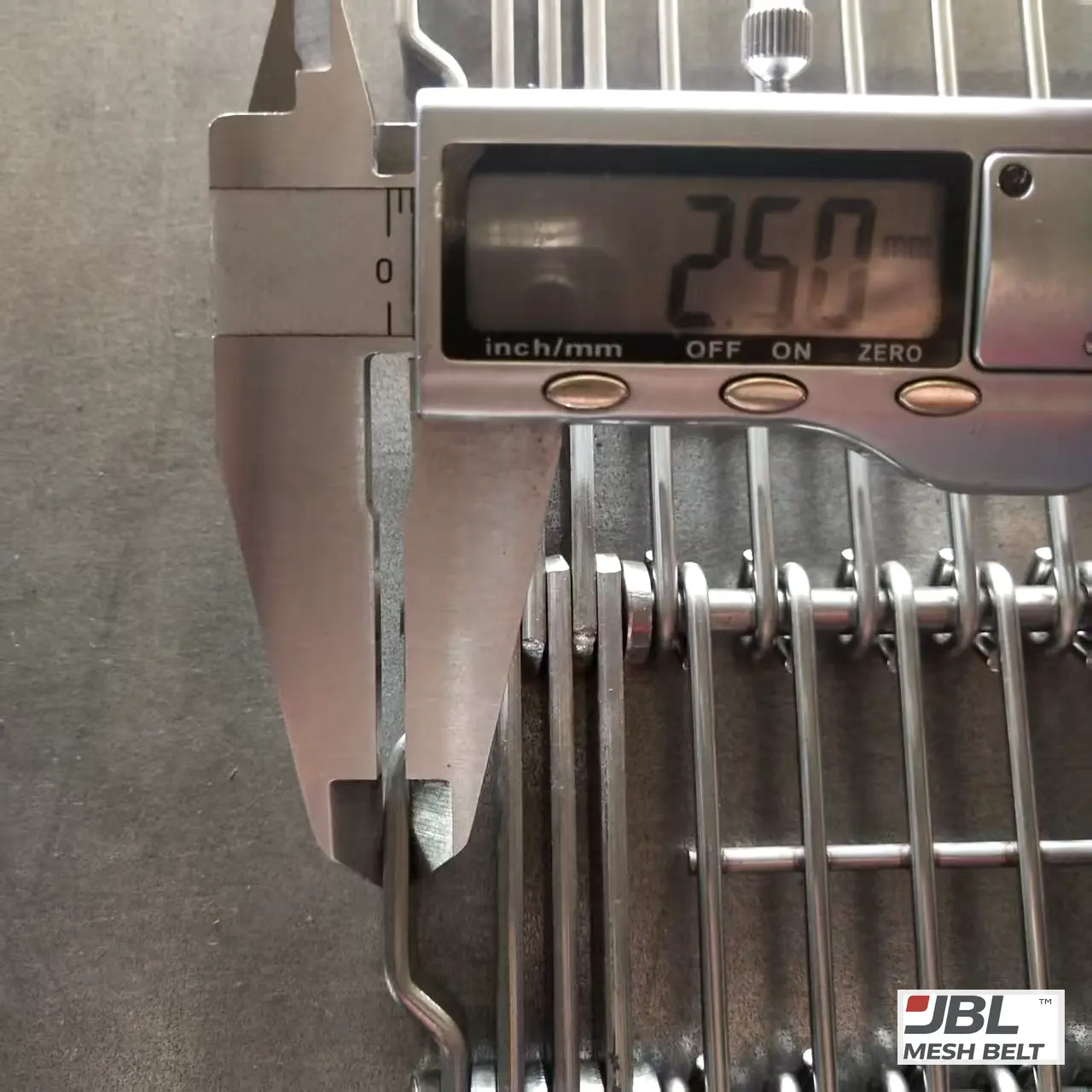 Flat link thickness: 2.50 mm