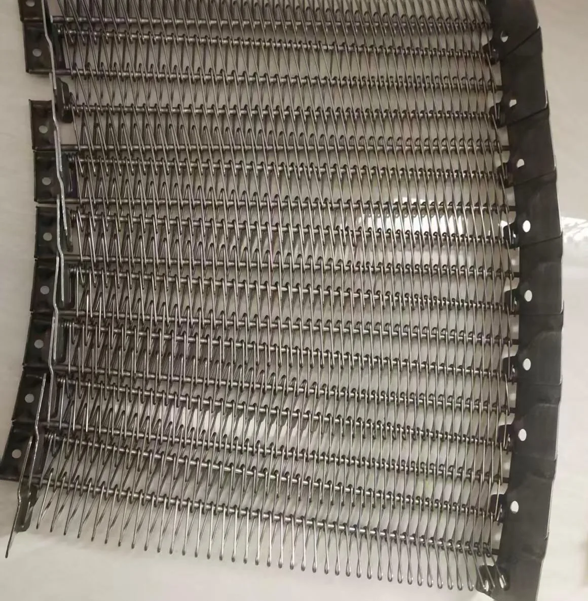 Original section bent on a curve