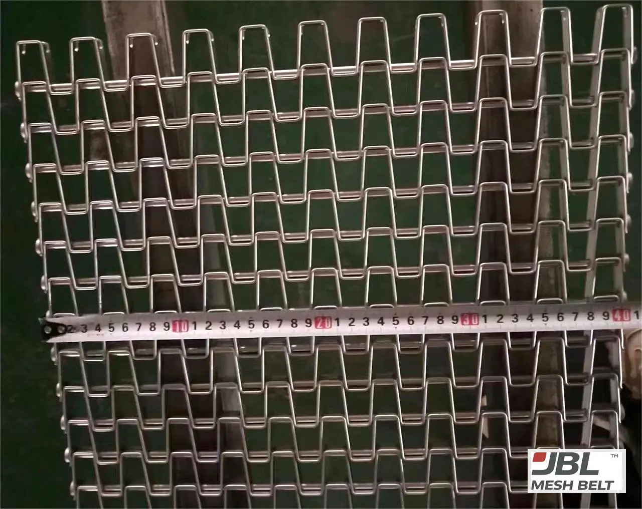 Width check, 404 mm belt (tape)