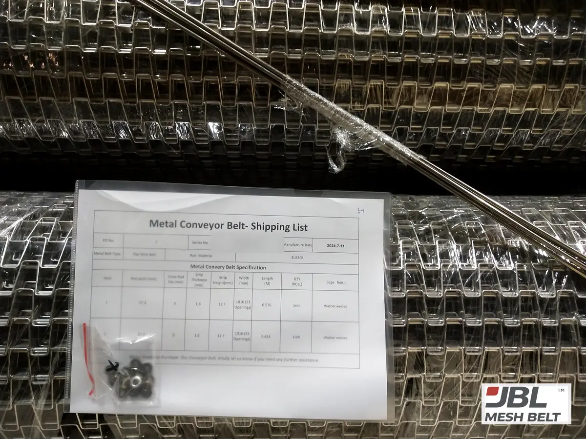 1016 mm rolls with spare washers