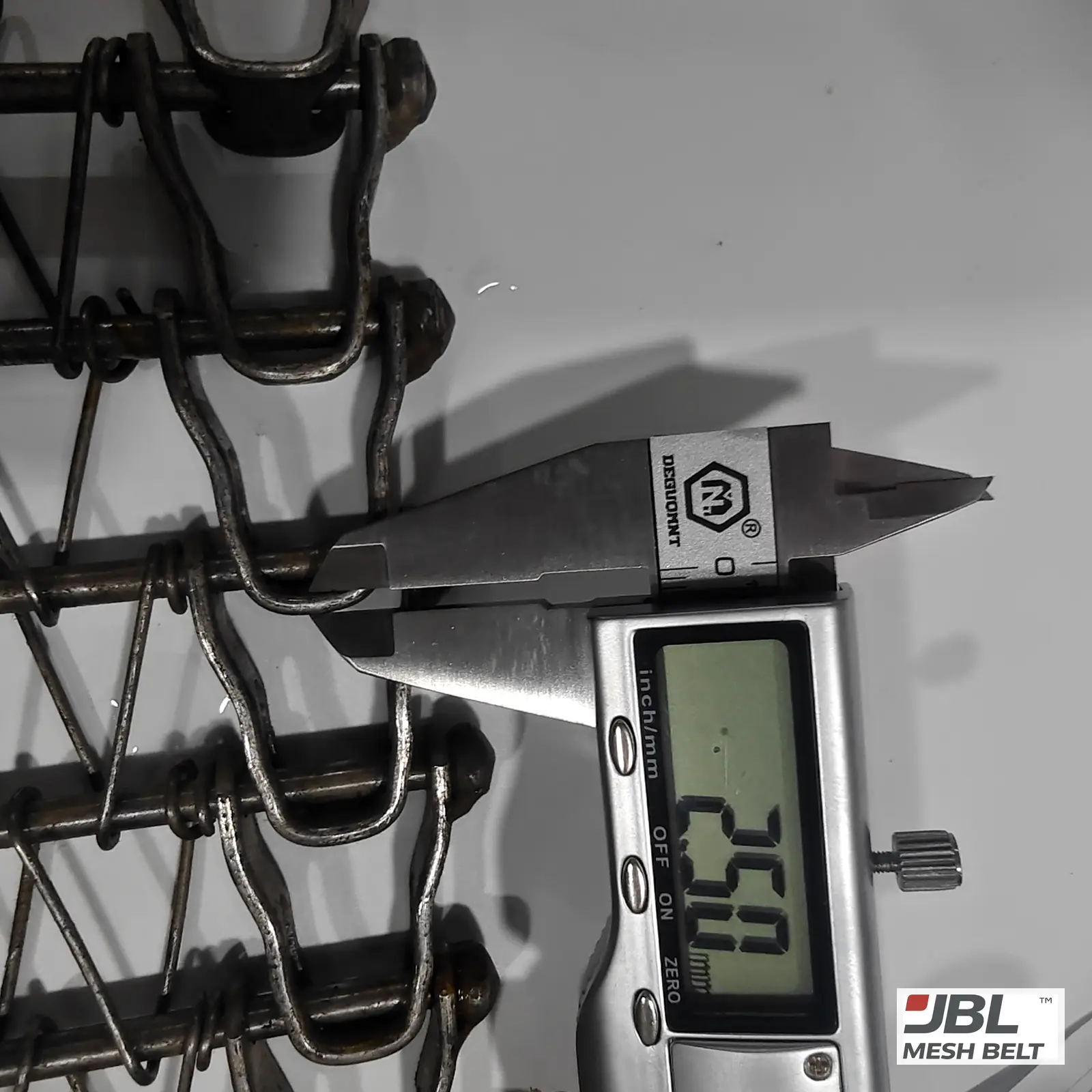 Link measured: 2.50 mm
