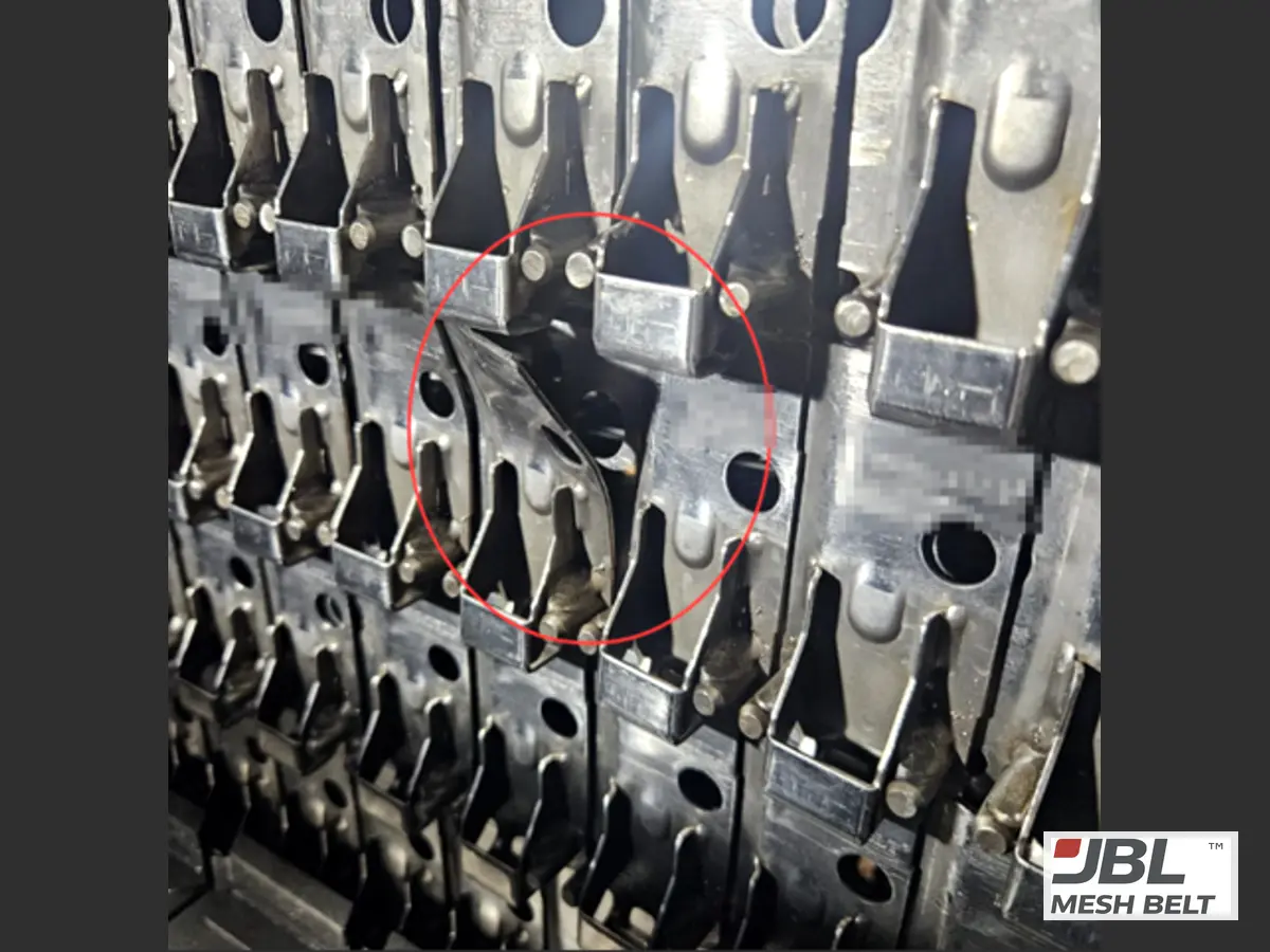 What we reject: a bent side plate