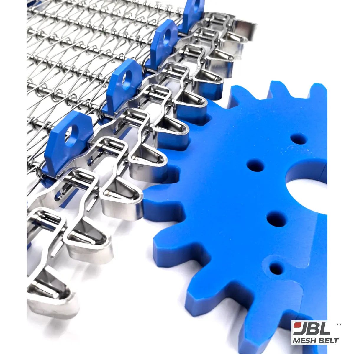 UHMWPE sprocket for a side-driven belt