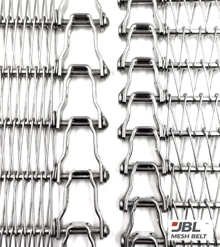 Standard belt: two-row links