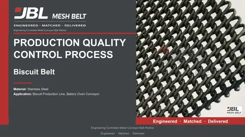 Biscuit Belt Production & Quality Control cover
