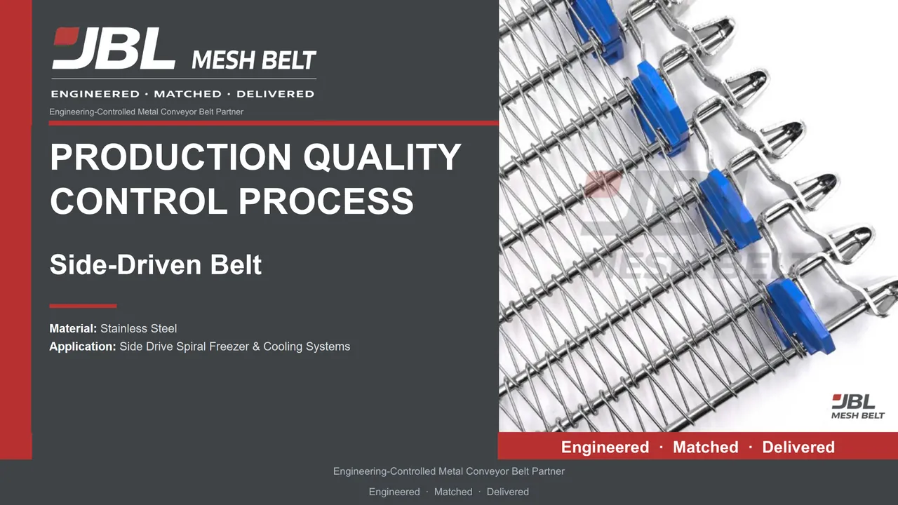 Side-Driven Belt Production & Quality Control, page 1 of 14
