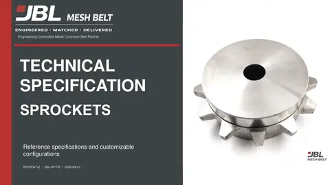 Sprockets Technical Specification cover