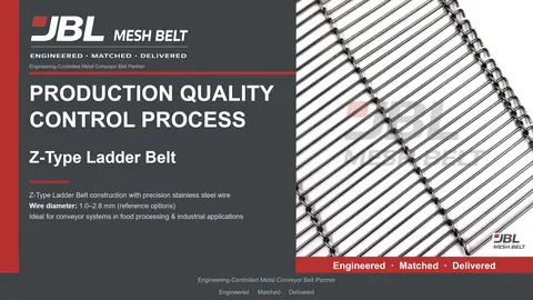 Z-Type Ladder Belt Production & Quality Control cover